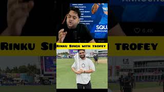 RINKU SINGH ✅✅❤️ rinkusingh rohitsharma viratkohli shortyoutube shorts bumrah jadeja [upl. by Aguie]