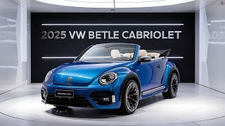 2025 VW Beetle Cabriolet Retro Design Reimagined [upl. by Inglebert]