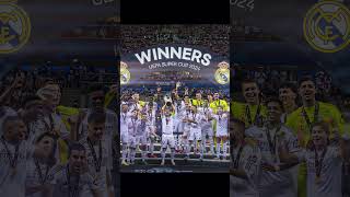 Champions 🏆realmadrid supercup fyp [upl. by Eidissac174]