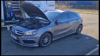 Mercedes A220 D A Class P246309 Soot Content Of The Particulate Filter Is Not OK There Is A Fault [upl. by Aicetal819]