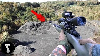 ABANDONED MINE  LONG Range Airsoft Sniping [upl. by Burnie]