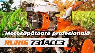 RURIS 731ACC3  motosăpătoare profesională 85 CP [upl. by Arriet]