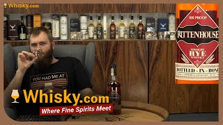 Rittenhouse Rye 100 Proof  Whiskey Review [upl. by Linker418]