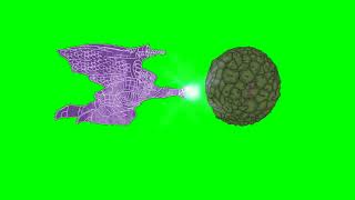 Sasukes Susanoo Chibaku Tensei Green Screen with sound effect [upl. by Hax]