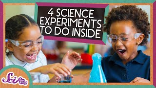 4 Amazing Science Experiments for a Day Inside  Compilation  SciShow Kids [upl. by Yllop174]