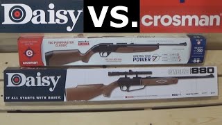 Daisy Powerline Or Crosman Pumpmaster Which Is The Best [upl. by Accisej632]