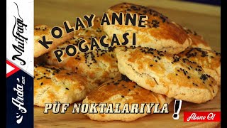 Peynirli Anne Poğaçası Tarifi  Kolay Ev Poğaçası  Ardanın Mutfağı [upl. by Heaps]