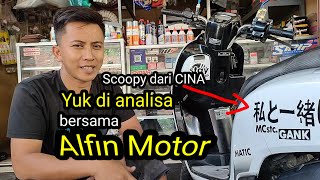 Suara mesin Scoopy BERISIK tidak jadi turun mesin bersama ALFIN MOTOR [upl. by Luisa]