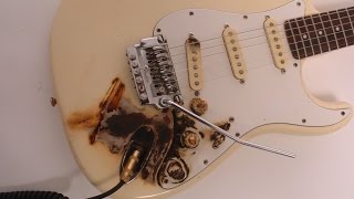 Fix Static Noise From Touching Your Pickguard By Scott Grove [upl. by Aerdna622]