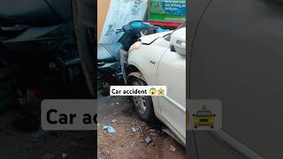 Car accident 😱😱shorts accident car [upl. by Ado]