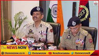 DGP press Conference at jammu [upl. by Araec689]