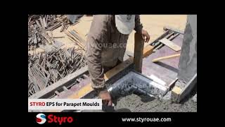 Parapet Moulds for Concrete Shaping  STYRO [upl. by Tore]