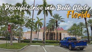 Journey to Belle Glade Peaceful evening drive into Belle Glade FL via 27  Florida’s Heartland [upl. by Ycrem500]