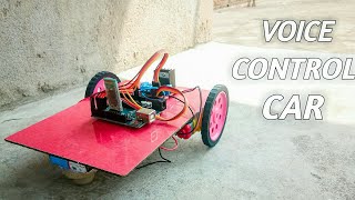 How To Make A Voice Control CarArduino Voice Control Car [upl. by Heigl]