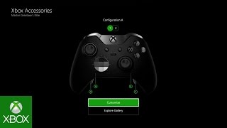 Xbox Elite Wireless Controller – Customization with the Xbox Accessories App [upl. by Harry]