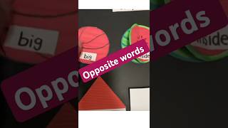 Opposite words for kids oppositewordsforkids short learnwithneha97 [upl. by Freddi]