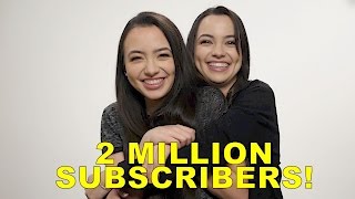 2 Million Subscribers  Merrell Twins [upl. by Jacquet]