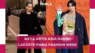 Gaya Artis Asia Hadiri Lacoste Paris Fashion Week Enzy Storia Alyssa Daguise hingga Ahn Hyo Seop [upl. by Nnadroj920]