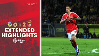 Extended Highlights FC Arouca 02 SL Benfica [upl. by Labaw]