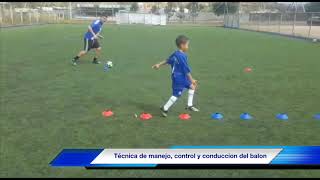 ENTRENAMIENTO ESPECIAL INDIVIDUAL PARA NIÑOS DE 5 a 8 AÑOS EN FUTBOL [upl. by Hannahoj]