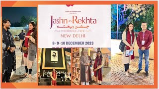 JashneRekhta 2023  Anubhav Sapra  Javed Akhtar  Delhi Food Walk  Books  Vlog [upl. by Tsepmet]