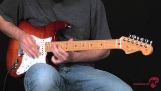 Video Demo  Fender Select Series Stratocaster [upl. by Nednarb]