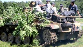 VEHICULES MILITAIRES  3  Château Renard  Loiret [upl. by Josias179]