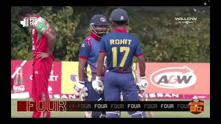 Rohit Poudel 56 Highlights  Nepal vs Oman Match Highlights [upl. by Encratia]