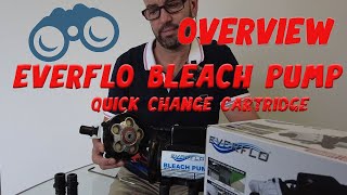 EverFlo Bleach Pump  Quick Change Cartridge  SoftWashing [upl. by Madelin]