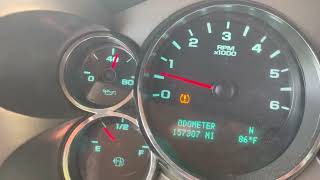 How to check odometer on 2013 Silverado [upl. by Adiraf]