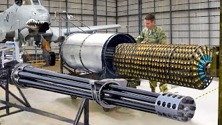 Inside US Air Force Advanced Facility Maintaining Scary Gatling Gun Cannons [upl. by Haddad341]