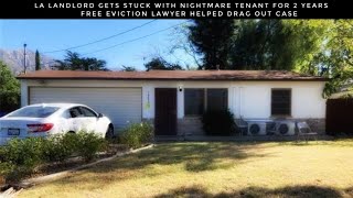 LA Landlord Gets Stuck With Nightmare Tenant For 2 Years Free Eviction Lawyers Helped Drag Out Case [upl. by Droflim]