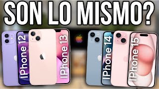 🆚 iPhone 12 vs 13 ó 14 vs 15 ¿Cuál es mejor compra [upl. by Alecia]