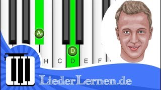 Joris  Bis Ans Ende Der Welt  Klavier lernen  Musiknoten  Akkorde [upl. by Ayom832]