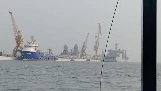 INDIAN NAVY RADAR SYSTEM FOR ANTI MISSILE IN MUMBAIDubey SirJob23 indiannavy viral trending [upl. by Galanti]