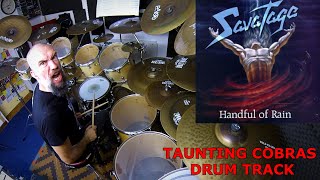 Savatage  Taunting Cobras DRUM TRACK by Edo Sala [upl. by Risteau]