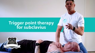 Trigger point therapy for subclavius [upl. by Robinson]