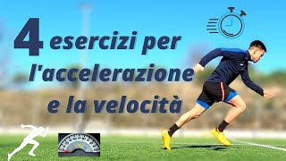 COME MIGLIORARE LACCELERAZIONE NEL CALCIO [upl. by Groos88]