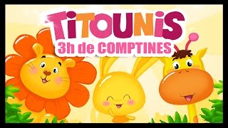 Comptines et chansons  3h  Monde des Titounis  Ah les crocodiles [upl. by Maloy]