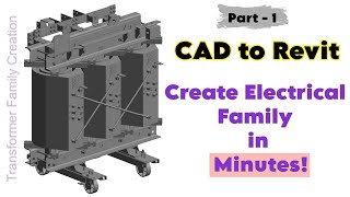 Revit Electrical Family Creation P1  Revit Electrical  electrical revit mep [upl. by Mitman]