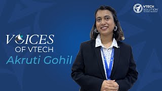 An Inspiring Journey of Akruti Gohil  Voices of vTech [upl. by Bruell]