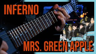 Inferno Fire Force OP1  MrsGREEN APPLE  Guitar Cover [upl. by Ahsienyt]