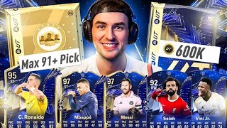 40 x 600K Elite TOTY Packs amp Max 91 Icon Picks [upl. by Akcimehs]