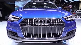 2017 Audi A4 Allroad Quattro  Exterior and Interior Walkaround  Debut at 2016 Detroit Auto Show [upl. by Nnalyrehs604]