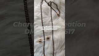 Charu Nath Creationtrendingvideomangalsutranathmakingworkshopnathviralvideoearcuff [upl. by Yelir32]