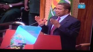 RAIS KIKWETE AKIHUTUBIA BUNGE LEO NOVEMBA 7 2013 SEHEMU YA KWANZA [upl. by Oringas170]