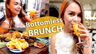 The best Bottomless Brunch in London  Vlog [upl. by Kruter]