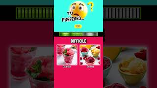 Tu préfères 🥶🍧 DESSERTS GLACÉS 🍨 shorts tupreferes wouldyourather [upl. by Noletta]