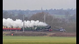 Flying Scotsman amp The Helicopters  The Inaugural Run  2016 [upl. by Alfredo691]