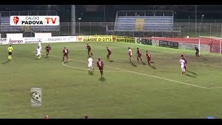 Highlights Pontedera  Padova 21  Quarti Coppa Italia Serie C 20172018 [upl. by Lorou]